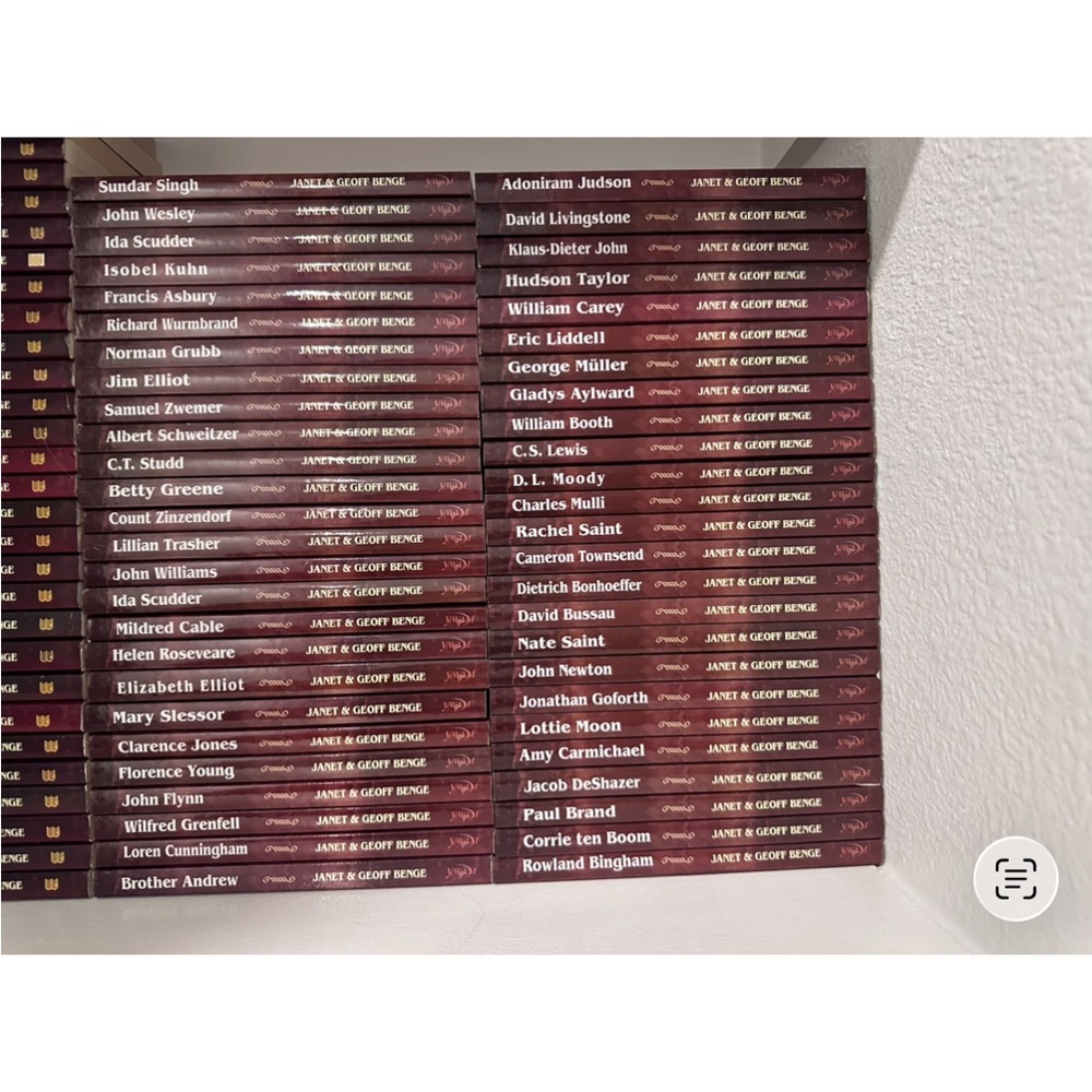 Christian Heroes - Then & Now Book LOT (51) entire set